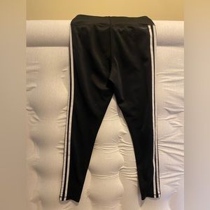 Adidas running pants.